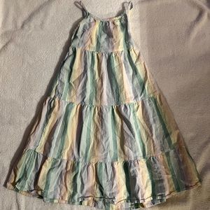 XS Pastel Striped Dress